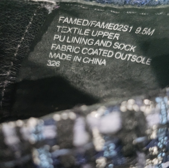 Steve Madden Famed Boucle Chain Detail Loafers size 9.5M - Picture 7 of 7